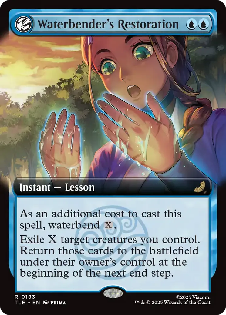 Waterbender's Restoration — Avatar: The Last Airbender Eternal — Magic: The Gathering