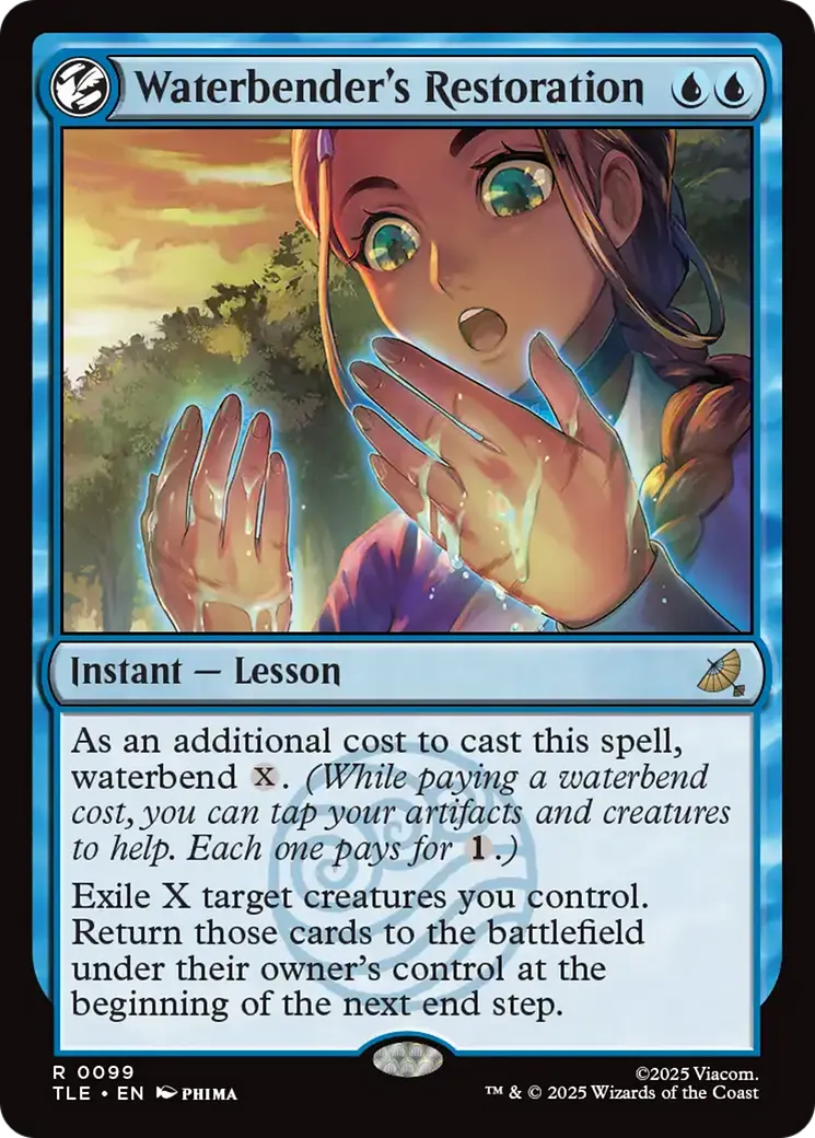 Waterbender's Restoration — Avatar: The Last Airbender Eternal — Magic: The Gathering