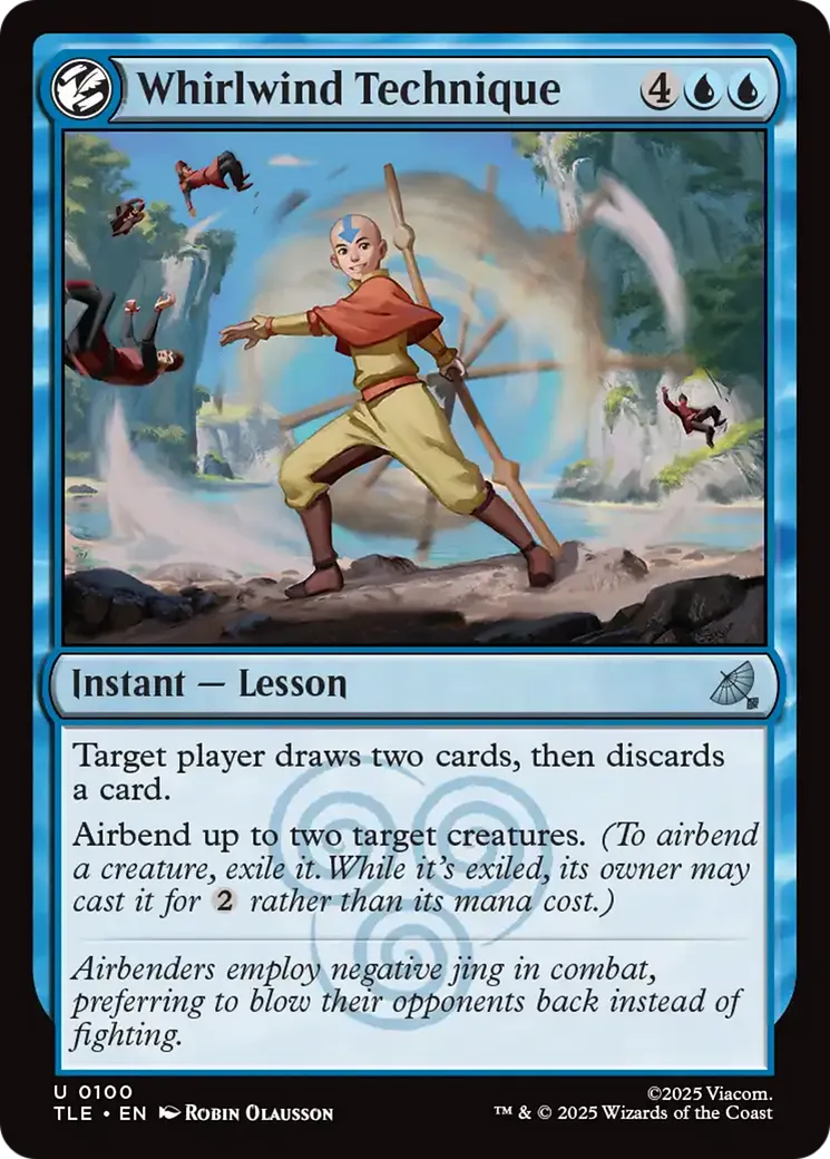Technique du tourbillon — Avatar: The Last Airbender Eternal — Magic: The Gathering