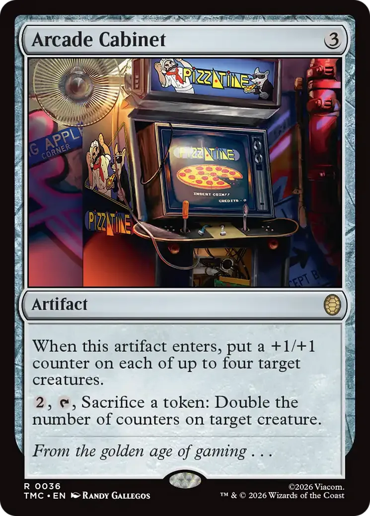 Borne d'arcade — Teenage Mutant Ninja Turtles Eternal — Magic: The Gathering