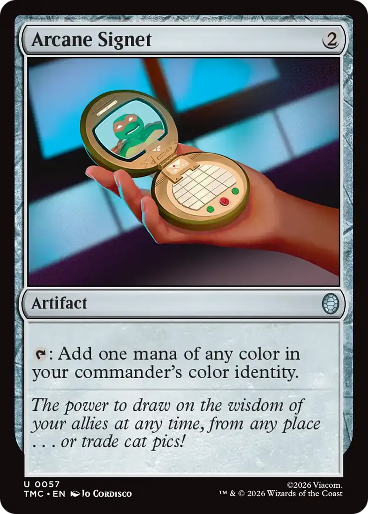 Arcane Signet — Teenage Mutant Ninja Turtles Eternal — Magic: The Gathering