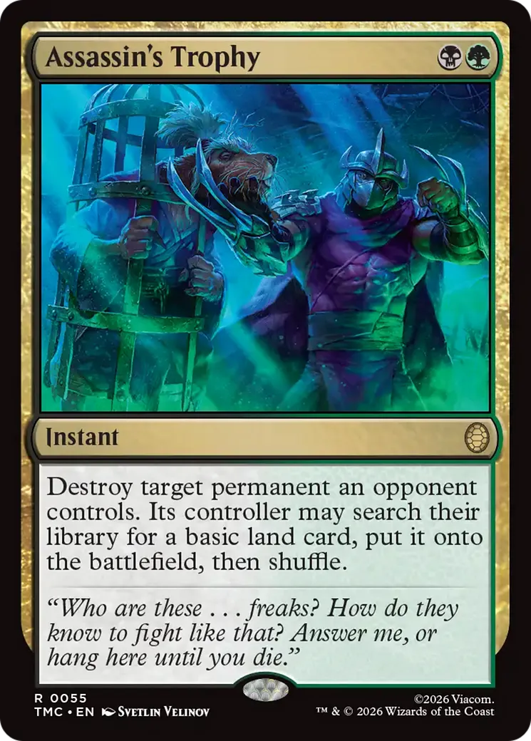 Assassin's Trophy — Teenage Mutant Ninja Turtles Eternal — Magic: The Gathering