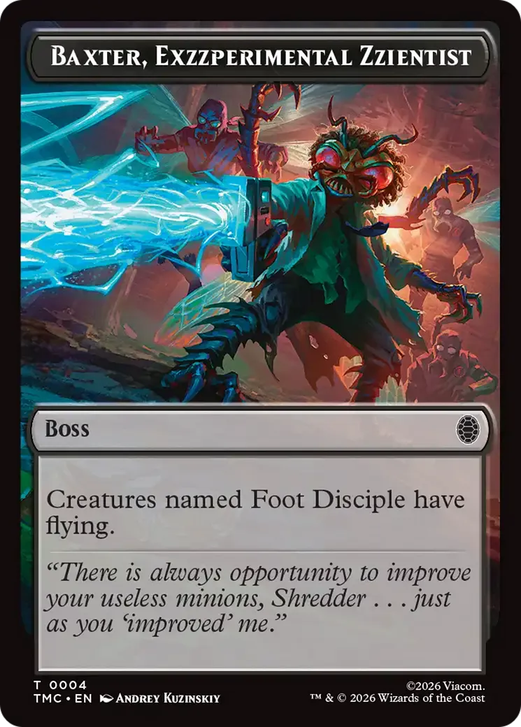 Baxter, Exzzperimental Zzientist — Teenage Mutant Ninja Turtles Eternal — Magic: The Gathering