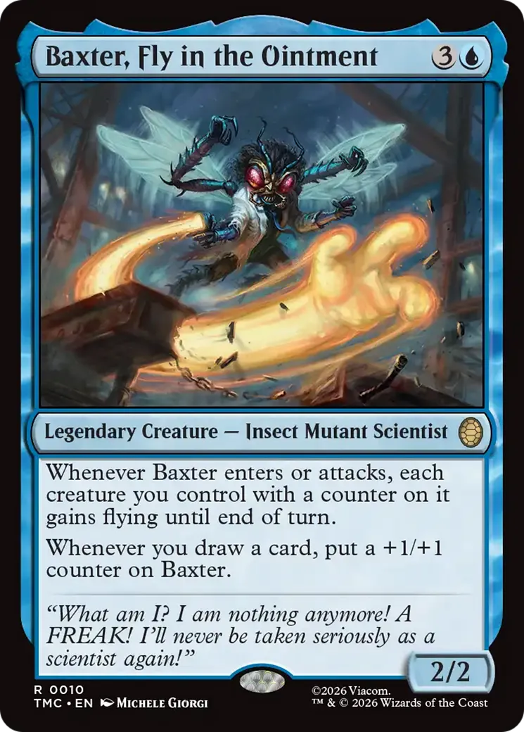 Baxter, Fly in the Ointment — Teenage Mutant Ninja Turtles Eternal — Magic: The Gathering