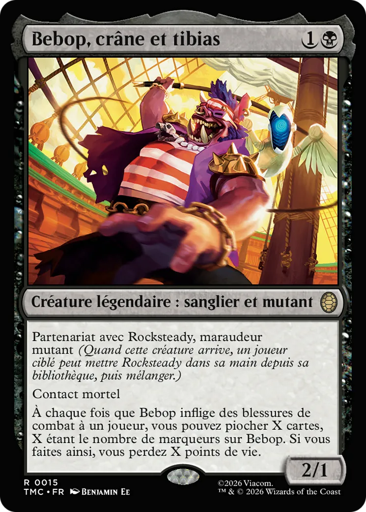Bebop, crâne et tibias — Teenage Mutant Ninja Turtles Eternal — Magic: The Gathering