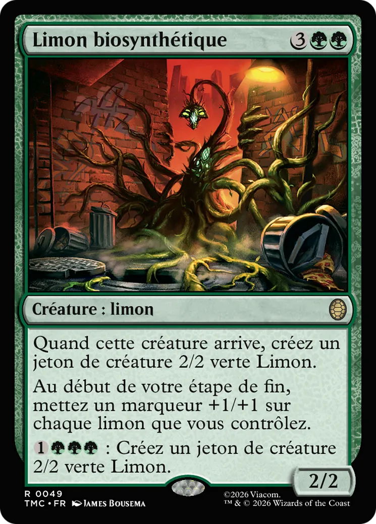 Limon biosynthétique from Teenage Mutant Ninja Turtles Eternal - Magic: The Gathering