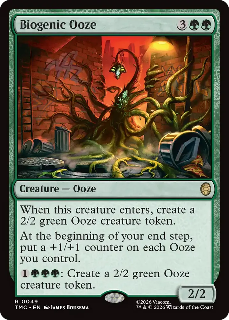 Biogenic Ooze — Teenage Mutant Ninja Turtles Eternal — Magic: The Gathering