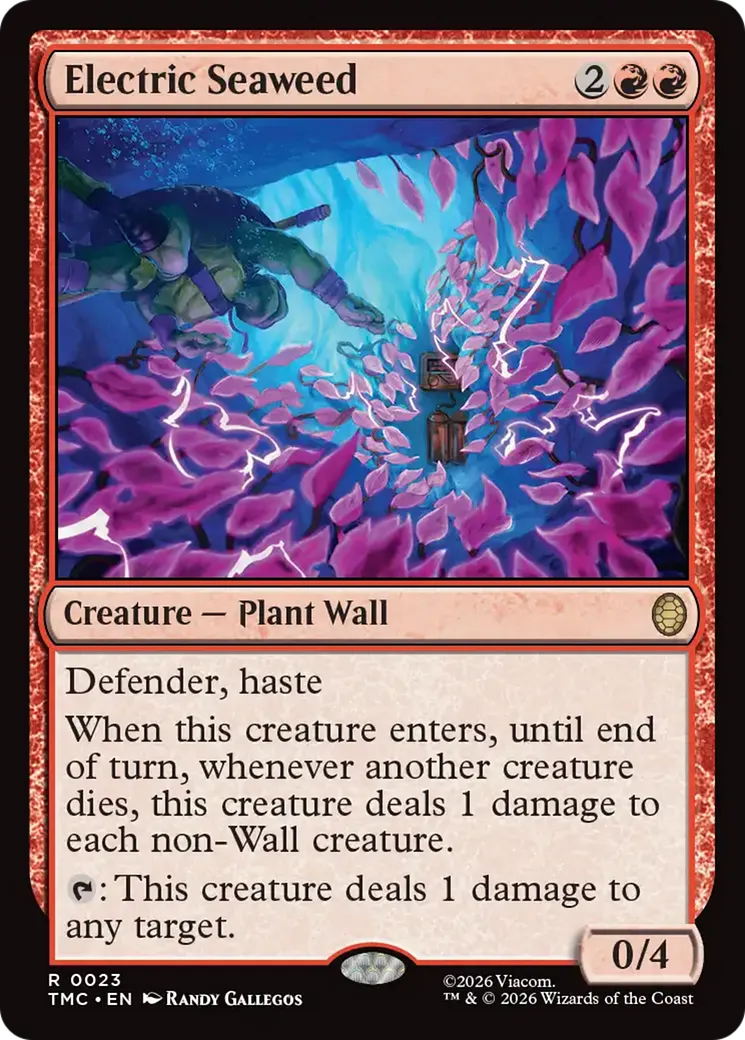 Algue électrique — Teenage Mutant Ninja Turtles Eternal — Magic: The Gathering
