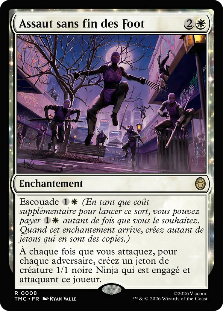 Assaut sans fin des Foot — Teenage Mutant Ninja Turtles Eternal — Magic: The Gathering