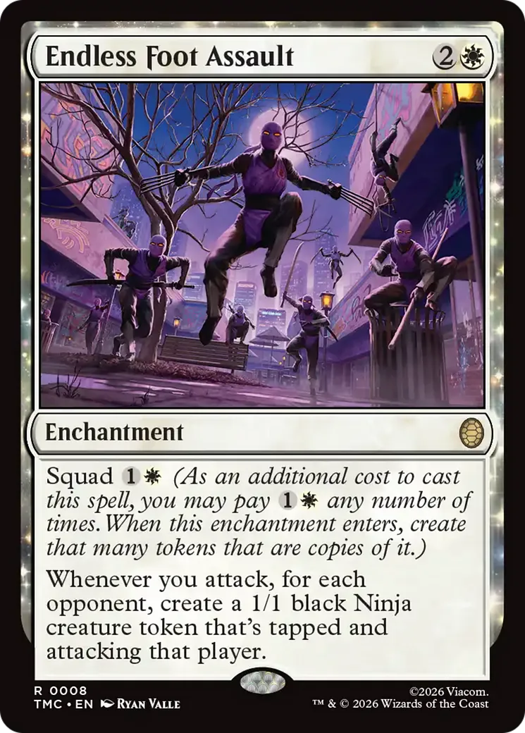 Endless Foot Assault — Teenage Mutant Ninja Turtles Eternal — Magic: The Gathering
