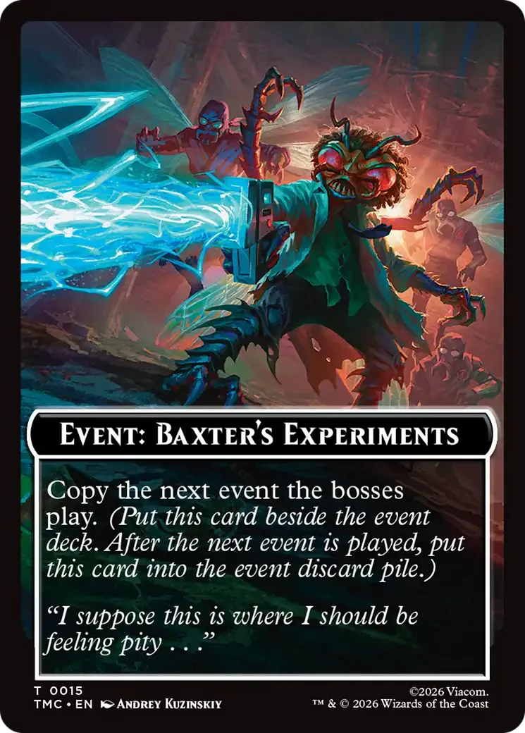 Event: Baxter's Experiments — Teenage Mutant Ninja Turtles Eternal — Magic: The Gathering