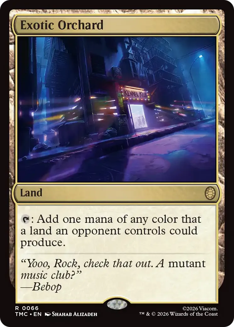 Verger exotique — Teenage Mutant Ninja Turtles Eternal — Magic: The Gathering