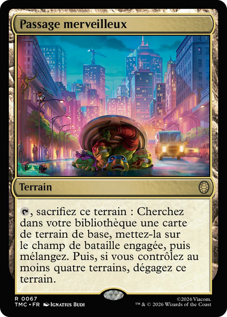 Passage merveilleux — Teenage Mutant Ninja Turtles Eternal — Magic: The Gathering