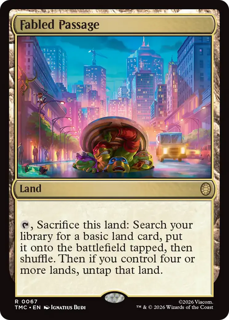 Fabled Passage — Teenage Mutant Ninja Turtles Eternal — Magic: The Gathering