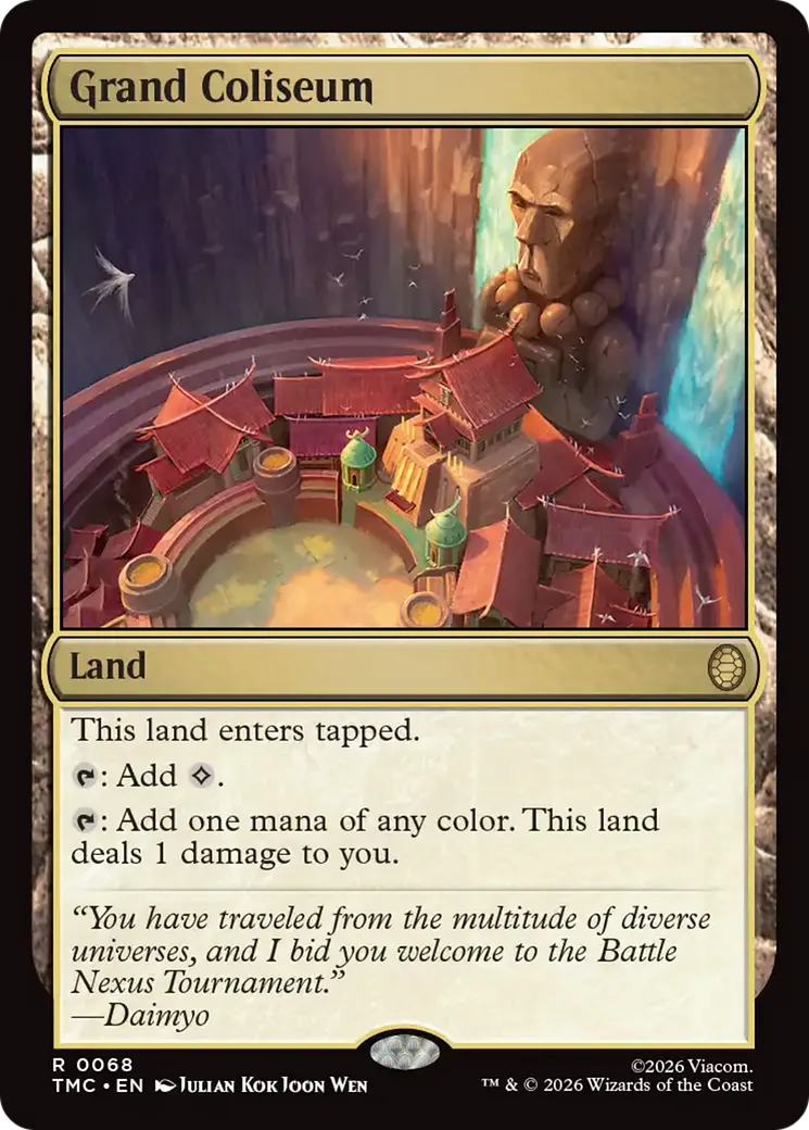 Grand Coliseum — Teenage Mutant Ninja Turtles Eternal — Magic: The Gathering