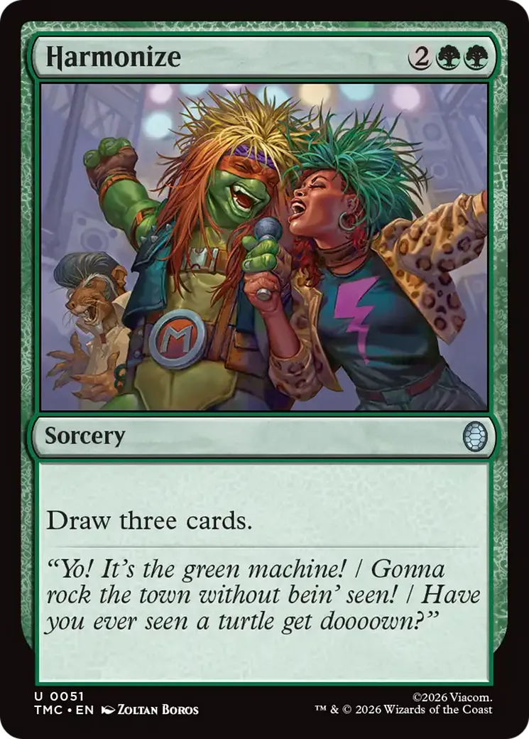 Harmonize — Teenage Mutant Ninja Turtles Eternal — Magic: The Gathering