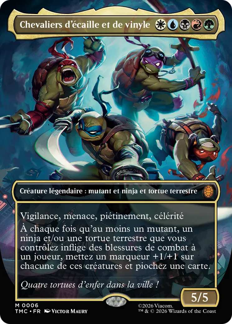 Chevaliers d'écaille et de vinyle from Teenage Mutant Ninja Turtles Eternal - Magic: The Gathering