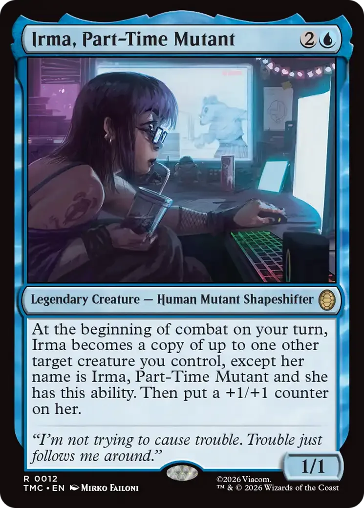 Irma, Part-Time Mutant — Teenage Mutant Ninja Turtles Eternal — Magic: The Gathering