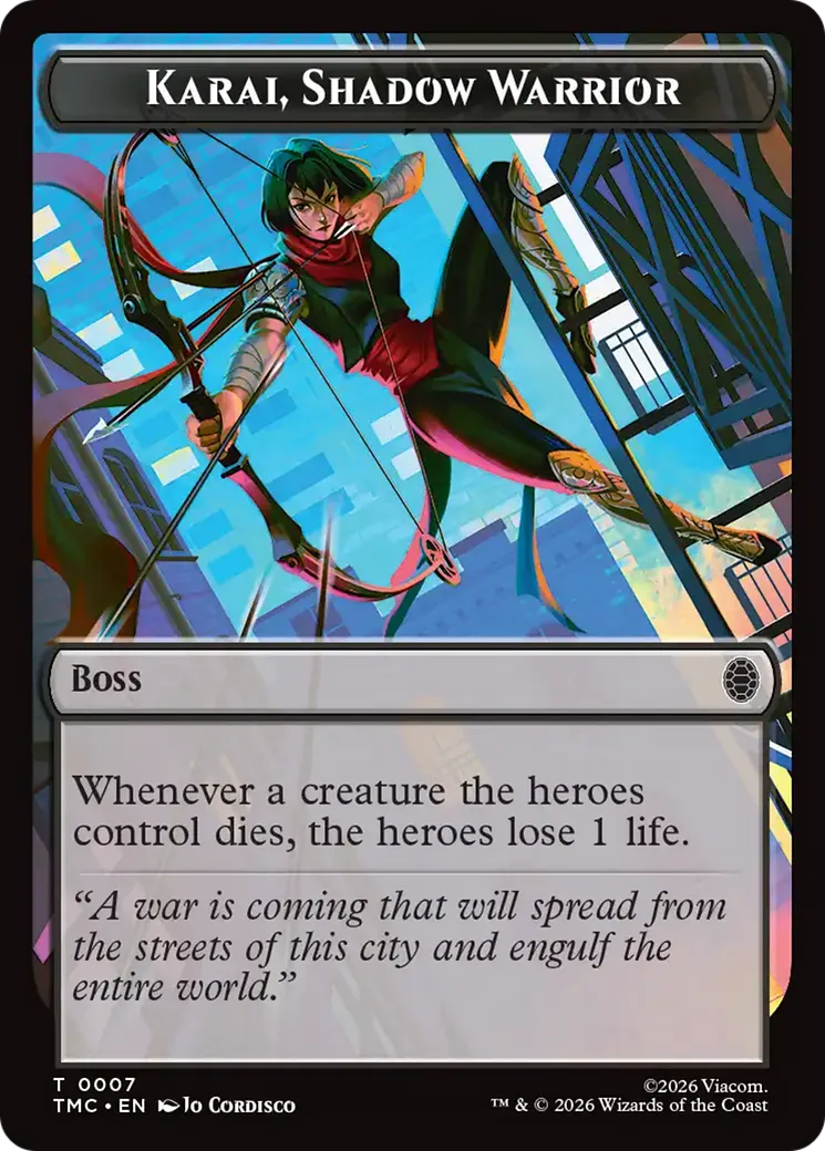 Karai, Shadow Warrior — Teenage Mutant Ninja Turtles Eternal — Magic: The Gathering
