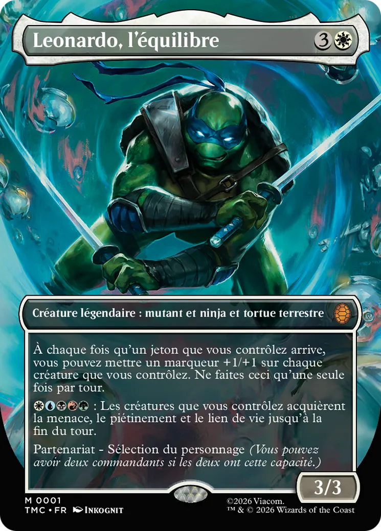 Leonardo, l'équilibre — Teenage Mutant Ninja Turtles Eternal — Magic: The Gathering