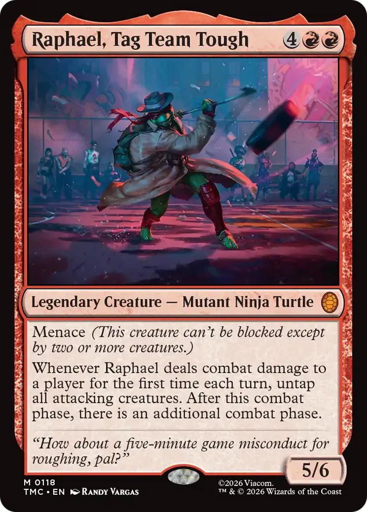 Raphael, Tag Team Tough — Teenage Mutant Ninja Turtles Eternal — Magic: The Gathering