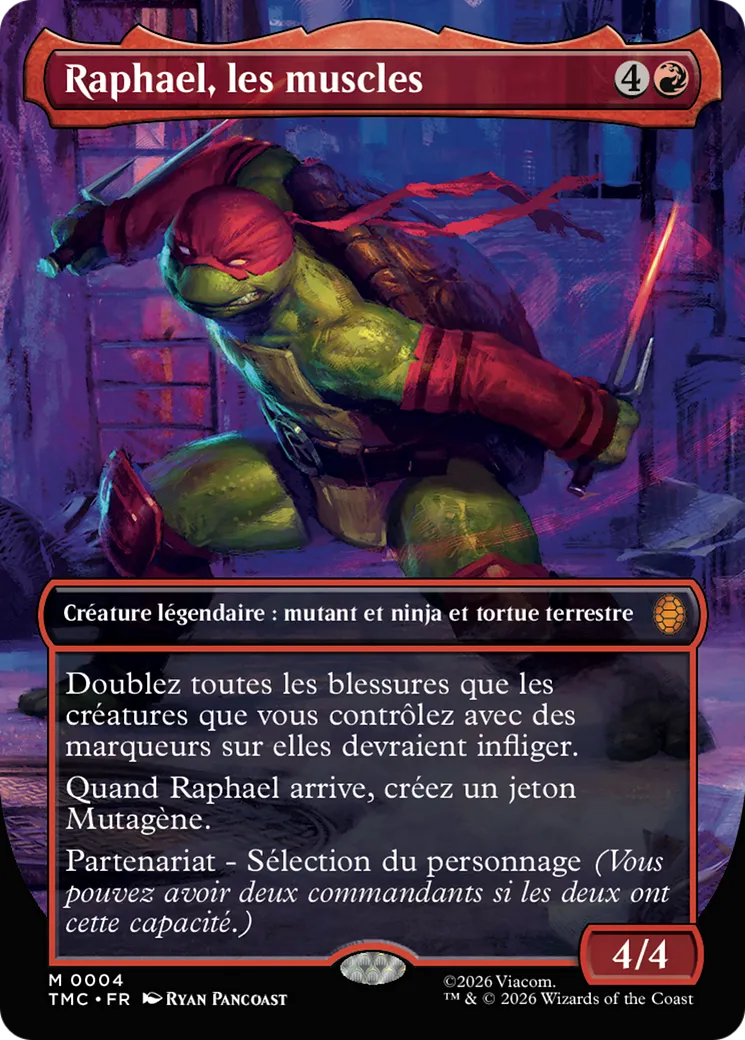 Raphael, les muscles — Teenage Mutant Ninja Turtles Eternal — Magic: The Gathering