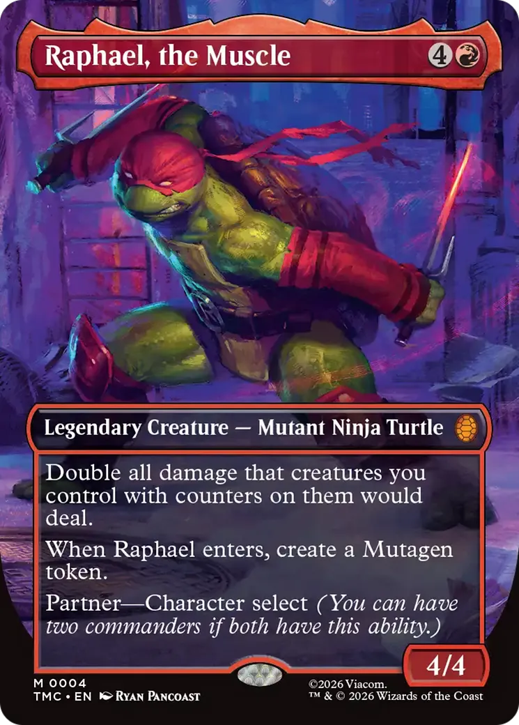 Raphael, the Muscle — Teenage Mutant Ninja Turtles Eternal — Magic: The Gathering