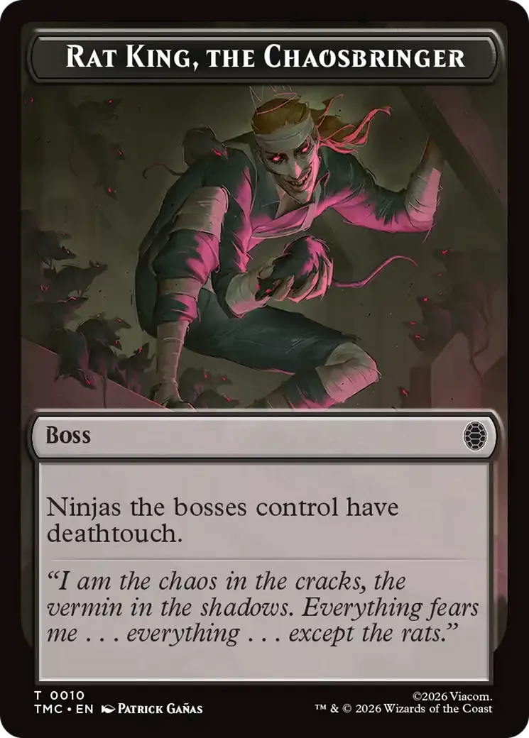 Rat King, the Chaosbringer — Teenage Mutant Ninja Turtles Eternal — Magic: The Gathering