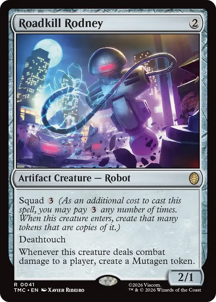 Roadkill Rodney — Teenage Mutant Ninja Turtles Eternal — Magic: The Gathering