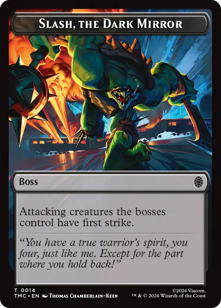 Slash, the Dark Mirror — Teenage Mutant Ninja Turtles Eternal — Magic: The Gathering