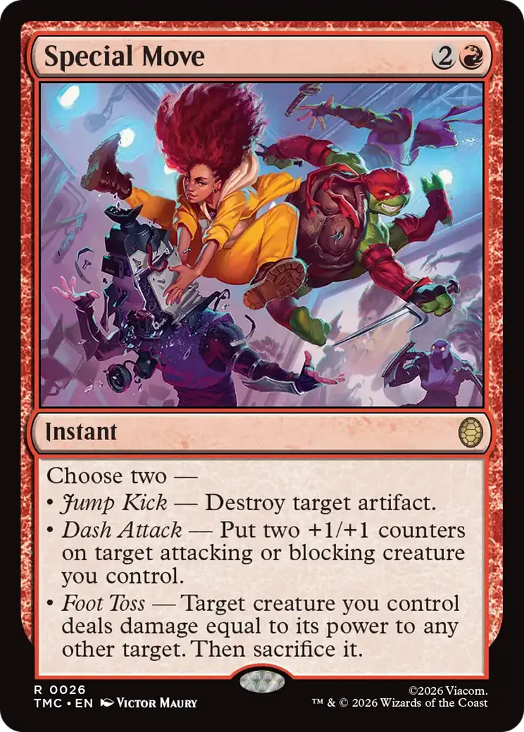 Coup spécial — Teenage Mutant Ninja Turtles Eternal — Magic: The Gathering