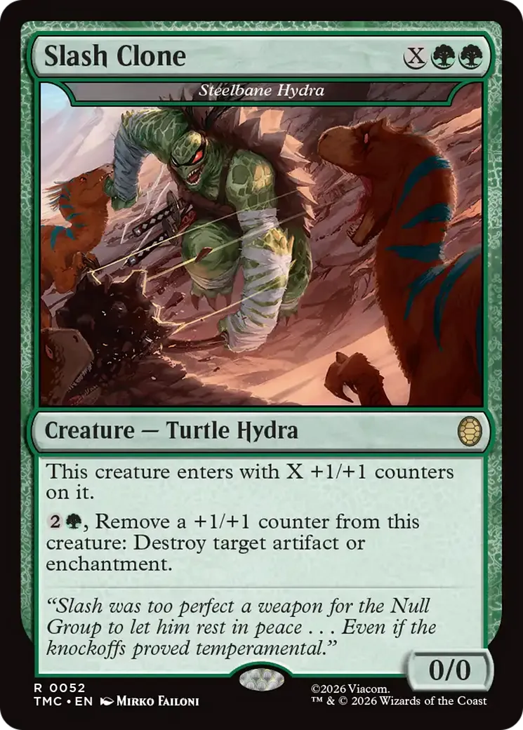 Steelbane Hydra — Teenage Mutant Ninja Turtles Eternal — Magic: The Gathering