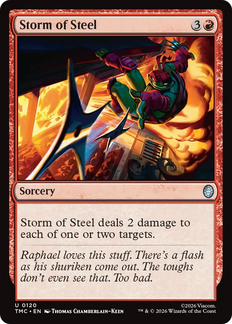 Storm of Steel — Teenage Mutant Ninja Turtles Eternal — Magic: The Gathering