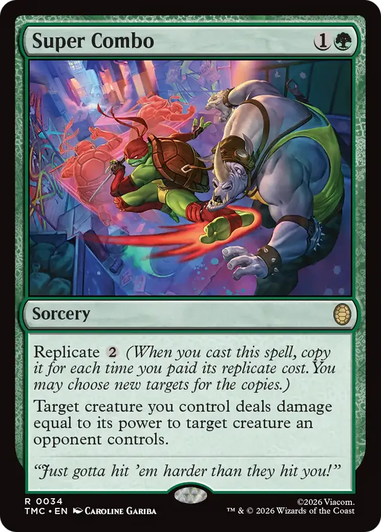 Super combo — Teenage Mutant Ninja Turtles Eternal — Magic: The Gathering