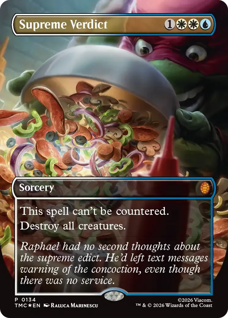 Supreme Verdict — Teenage Mutant Ninja Turtles Eternal — Magic: The Gathering
