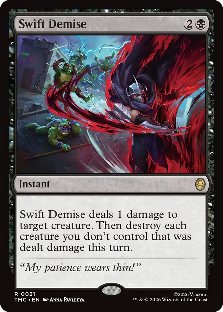 Swift Demise — Teenage Mutant Ninja Turtles Eternal — Magic: The Gathering
