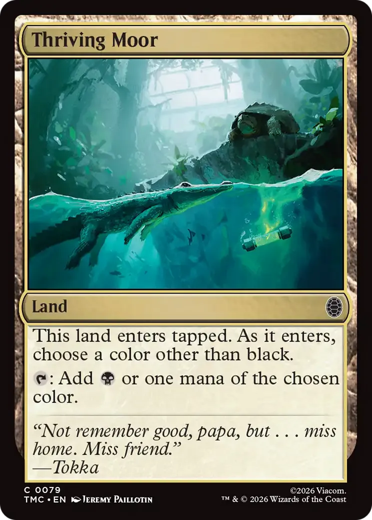 Thriving Moor — Teenage Mutant Ninja Turtles Eternal — Magic: The Gathering