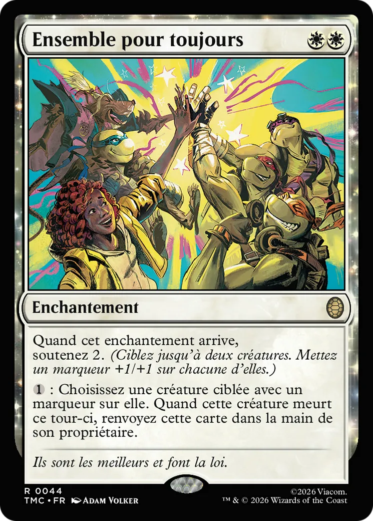 Ensemble pour toujours from Teenage Mutant Ninja Turtles Eternal - Magic: The Gathering