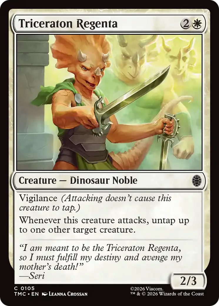 Triceraton Regenta — Teenage Mutant Ninja Turtles Eternal — Magic: The Gathering