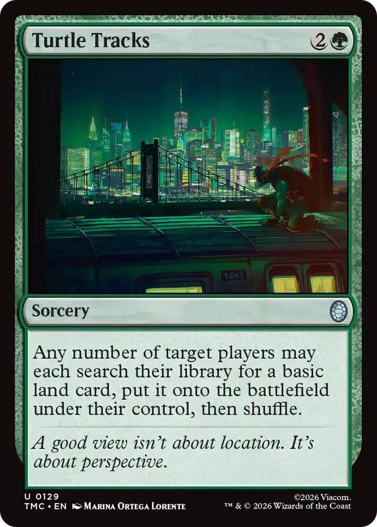 Turtle Tracks — Teenage Mutant Ninja Turtles Eternal — Magic: The Gathering