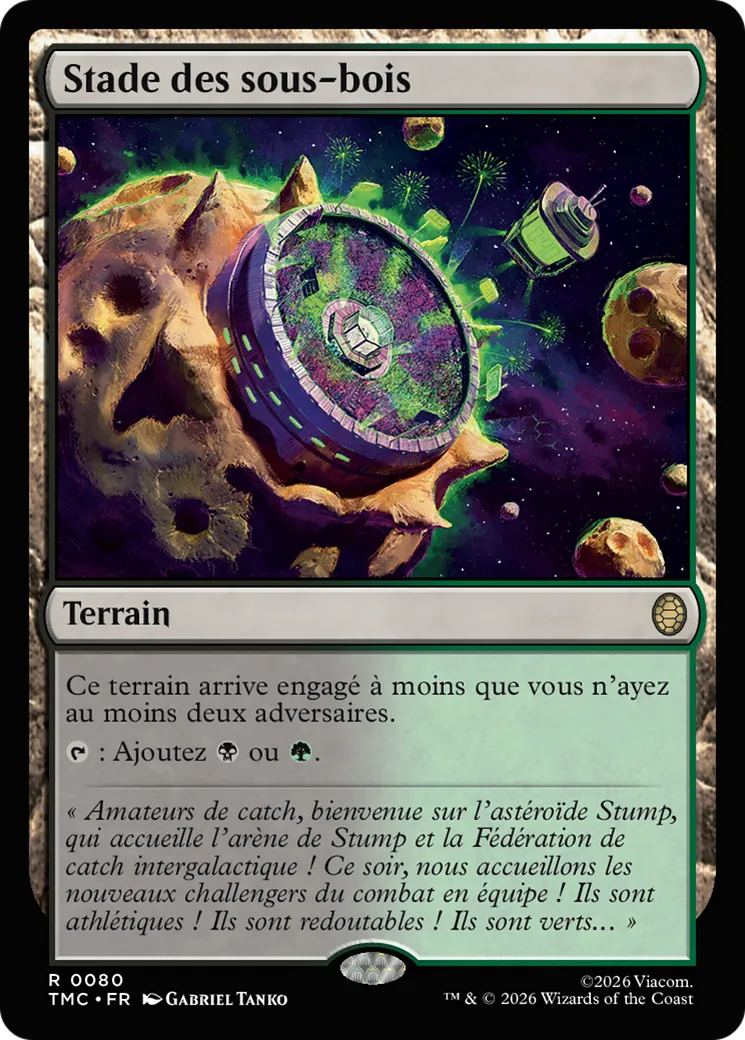 Stade des sous-bois — Teenage Mutant Ninja Turtles Eternal — Magic: The Gathering