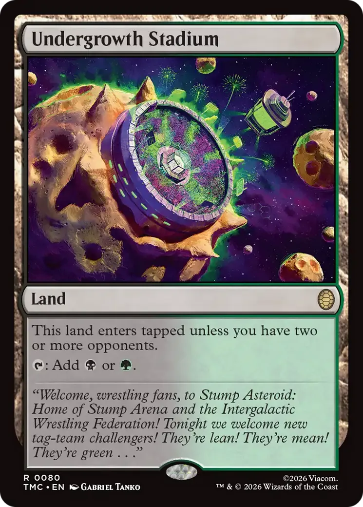 Undergrowth Stadium — Teenage Mutant Ninja Turtles Eternal — Magic: The Gathering