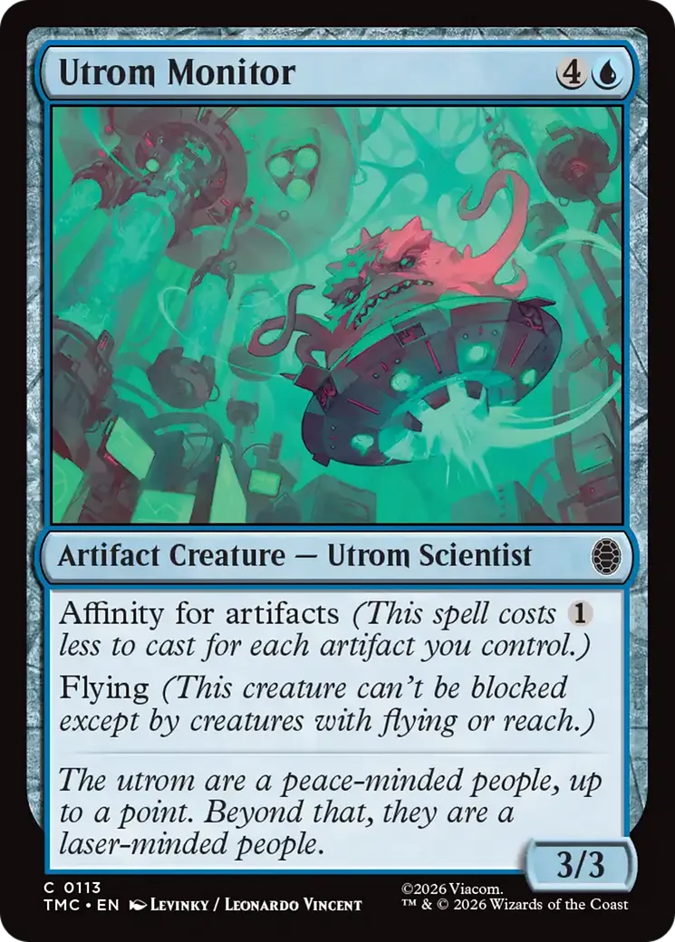 Utrom Monitor from Teenage Mutant Ninja Turtles Eternal - Magic: The Gathering