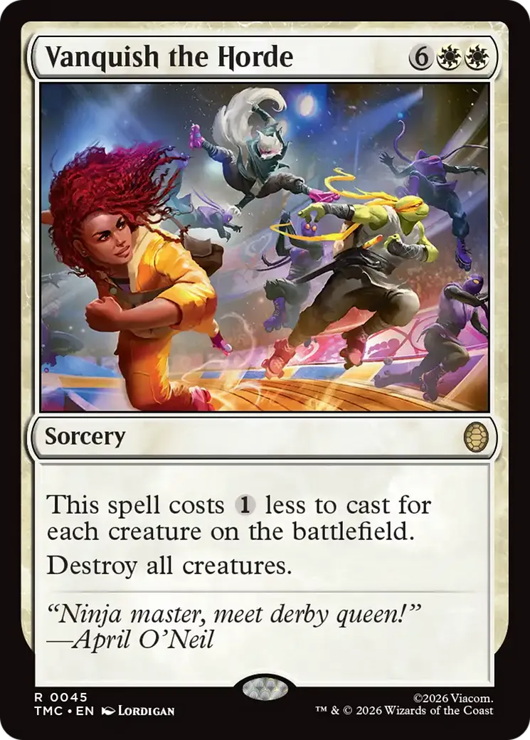 Vanquish the Horde — Teenage Mutant Ninja Turtles Eternal — Magic: The Gathering