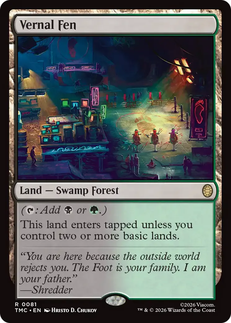 Maremme vernale — Teenage Mutant Ninja Turtles Eternal — Magic: The Gathering