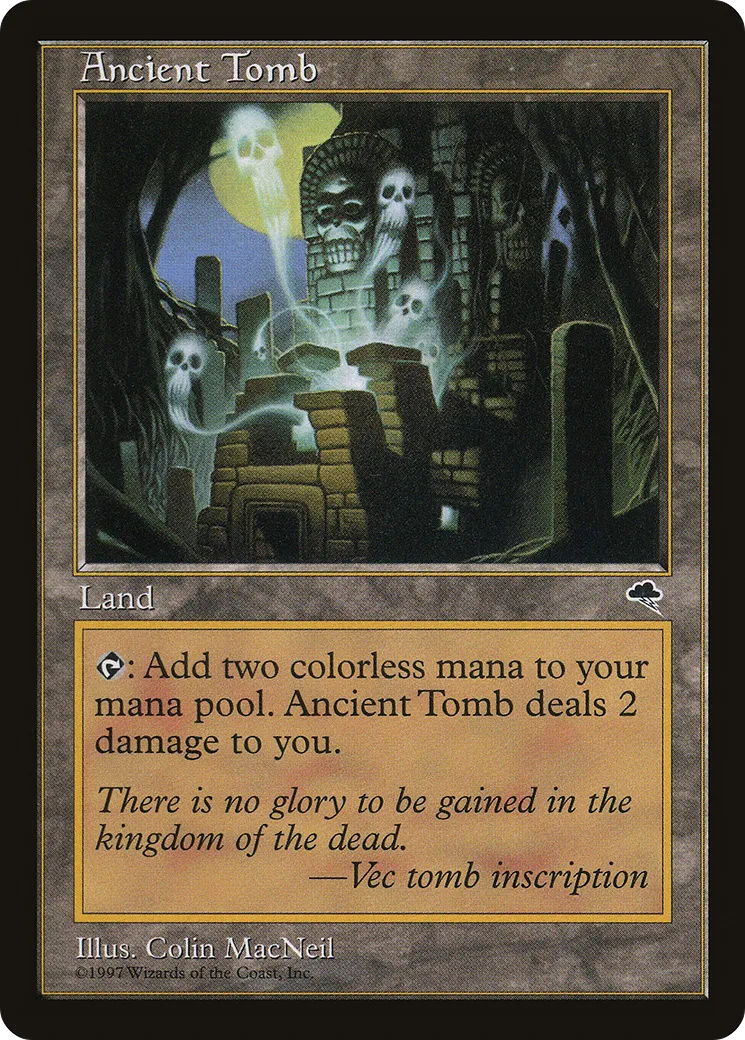 Ancient Tomb — Tempest — Magic: The Gathering