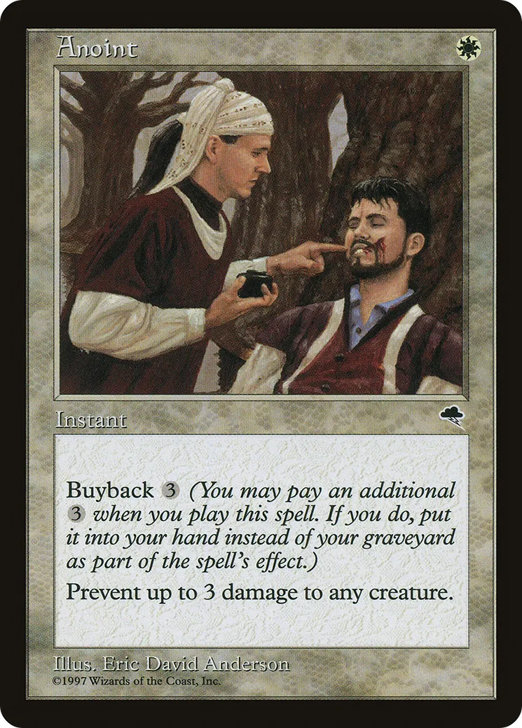Anoint — Tempest — Magic: The Gathering