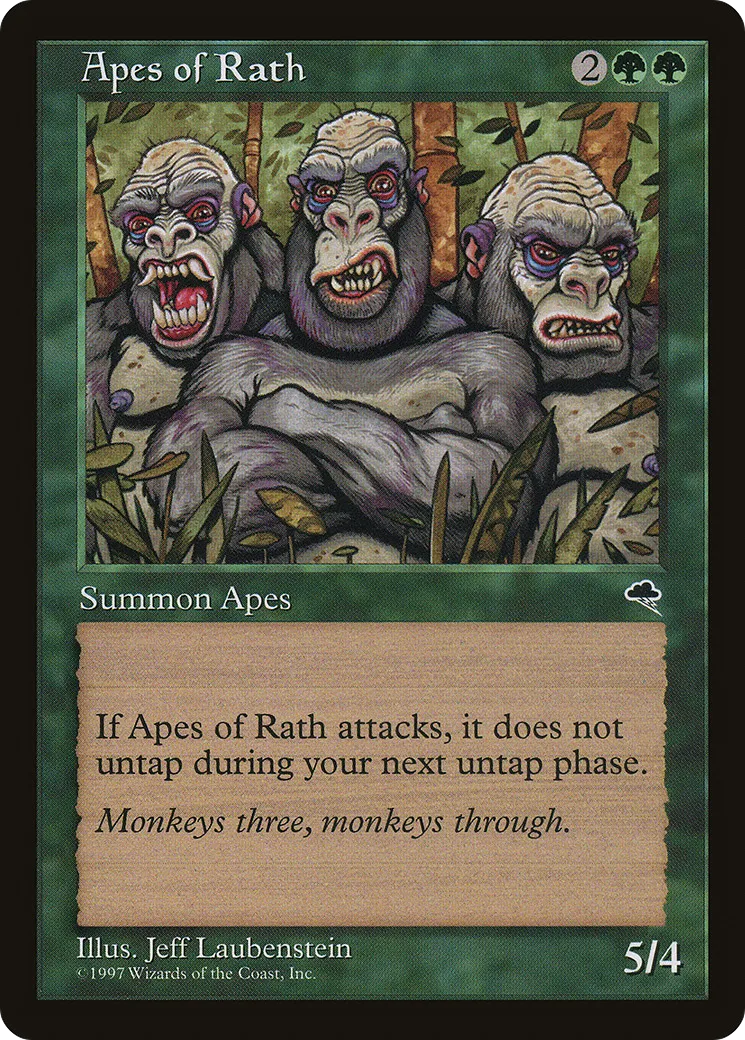 Grands singes de Rajh — Tempest — Magic: The Gathering