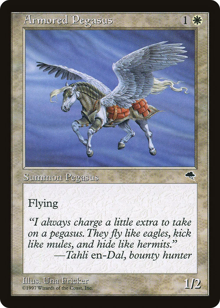 Armored Pegasus — Tempest — Magic: The Gathering