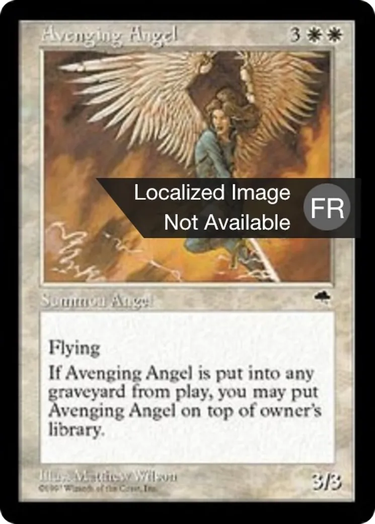 Ange vengeresse — Tempest — Magic: The Gathering